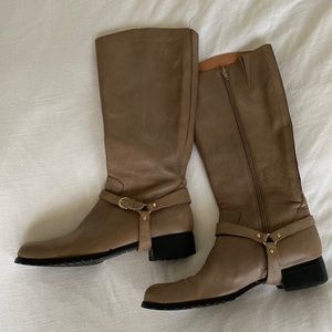 Corso Como equestrian style leather boots